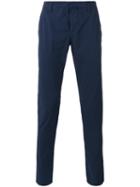 Dondup Tapered Trousers, Size: 31, Blue, Cotton/spandex/elastane