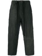 Uma Wang Cropped Trousers - Grey