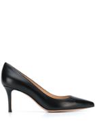 Gianvito Rossi Simple Pointed Pumps - Black