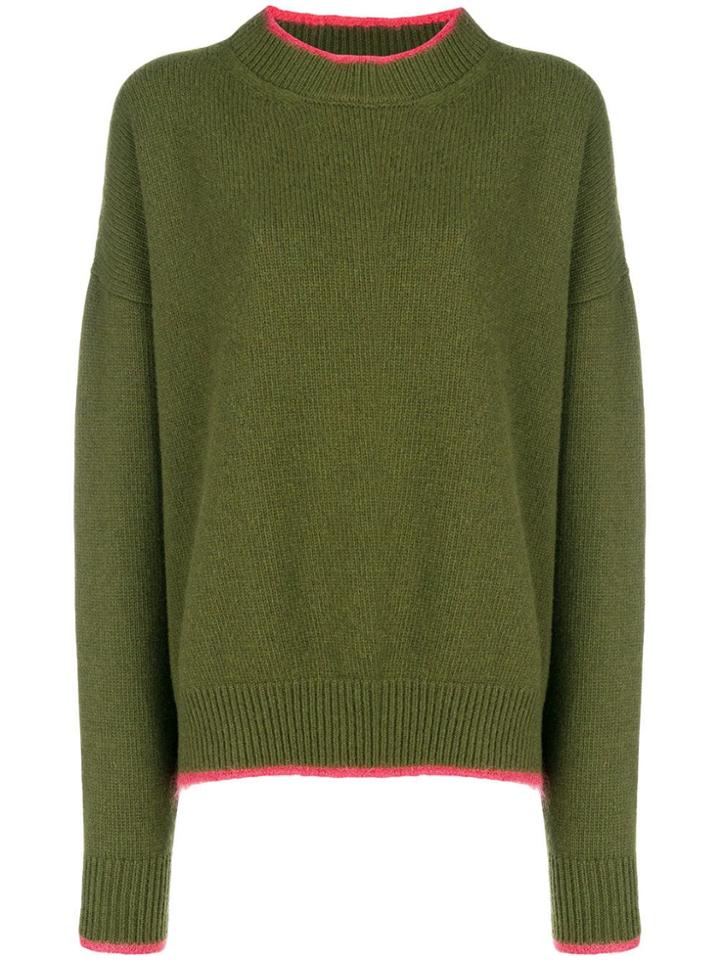 Marni Round Neck Jumper - Green