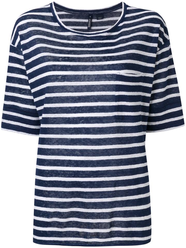 Woolrich Striped T-shirt - Blue