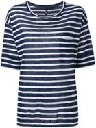 Woolrich Striped T-shirt - Blue