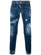 Dsquared2 Skater Jeans, Men's, Size: 44, Blue, Cotton/spandex/elastane
