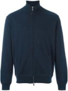 Brunello Cucinelli Zipped Sweatshirt, Men's, Size: Large, Blue, Cotton/polyamide