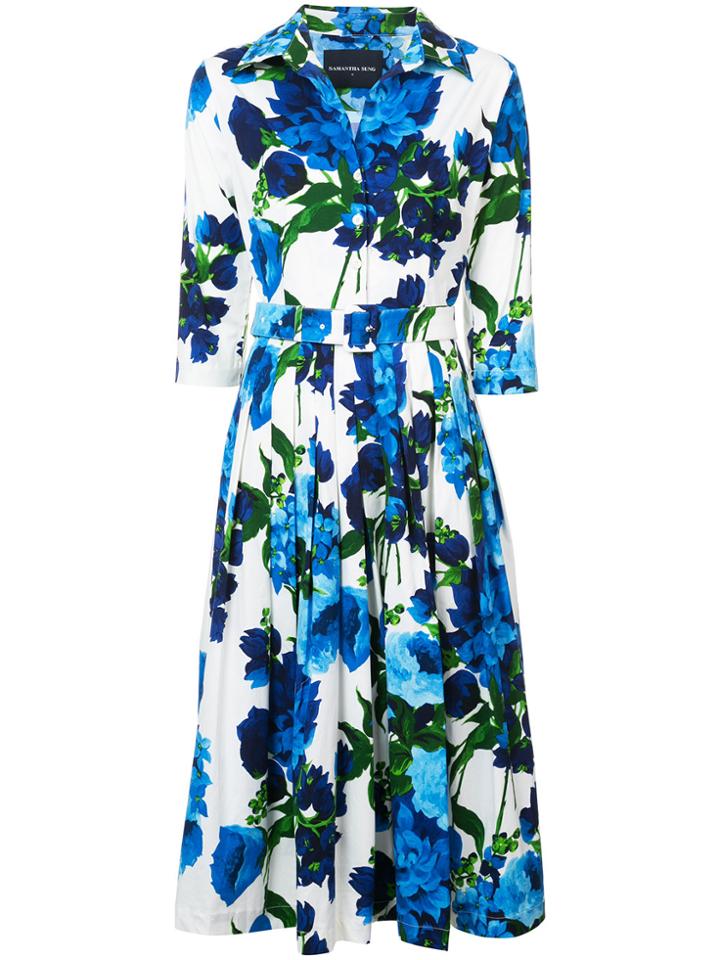 Samantha Sung Avery Dress - Blue