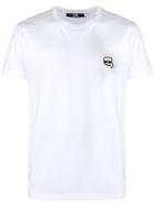 Karl Lagerfeld Ikonik Karl Patch T-shirt - White