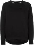 Nike 'rally' Quilted Sweatshirt, Women's, Size: Small, Black, Cotton/polyester/viscose