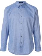 D'urban Long-sleeved Buttoned Shirt - Blue