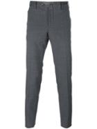Pt01 Slim-fit Trousers, Men's, Size: 52, Grey, Cotton/polyester/spandex/elastane/virgin Wool