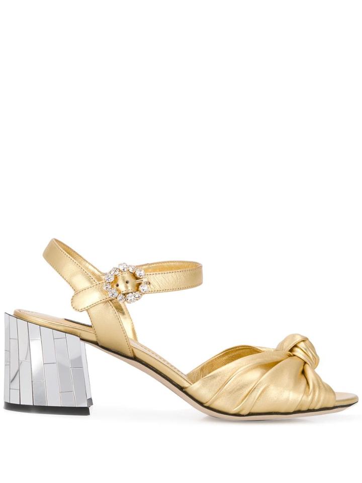 Dolce & Gabbana Mordore Sandals - Gold