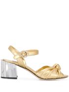 Dolce & Gabbana Mordore Sandals - Gold
