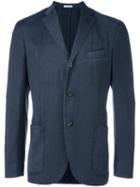 Boglioli Casual Blazer, Men's, Size: 50, Blue, Cupro/wool