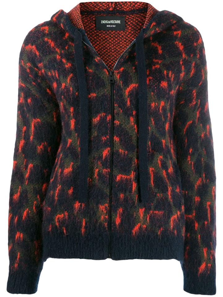 Zadig & Voltaire Lennox Knitted Hoodie - Green