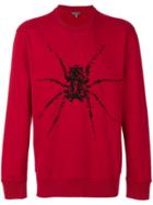 Lanvin Beaded Spider Jumper - Red