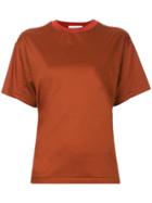 Toga Pulla Studded Shoulder T-shirt - Brown