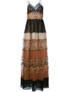 Alberta Ferretti Gown With Lace Panelling