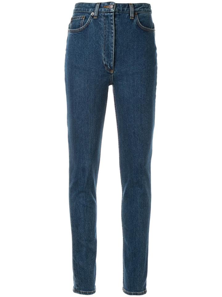 The Row Kate Skinny Jeans - Blue