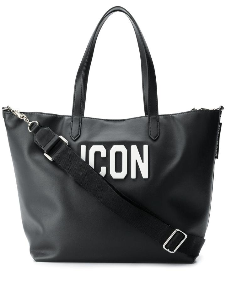 Dsquared2 Large Icon Tote - Black