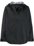 Burberry Logo Print Lightweight Cagoule - Black