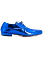 Marsèll Metallic Derby Shoes - Blue