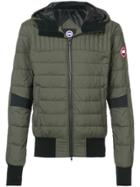 Canada Goose Padded Hooded Jackets - Green