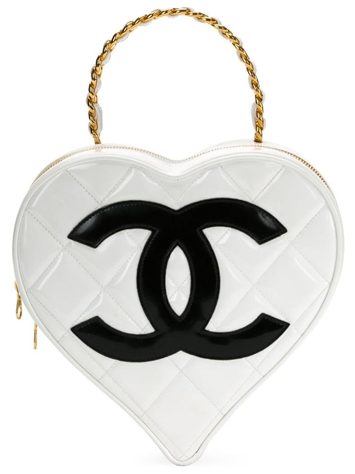 Chanel Vintage Heart Shape Clutch