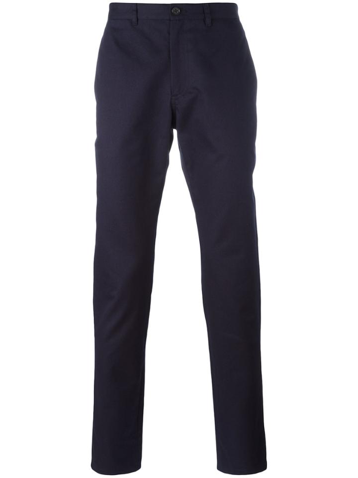 A.p.c. Slim Fit Chinos - Blue