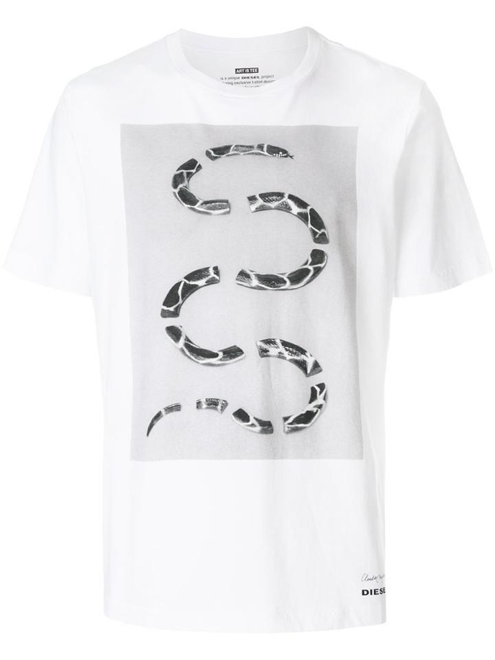 Diesel T-just-sp T-shirt - White
