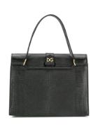 Dolce & Gabbana Logo-plaque Tote Bag - Black