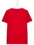 Mc2 Saint Barth Kids Embroidered Sleeve T-shirt