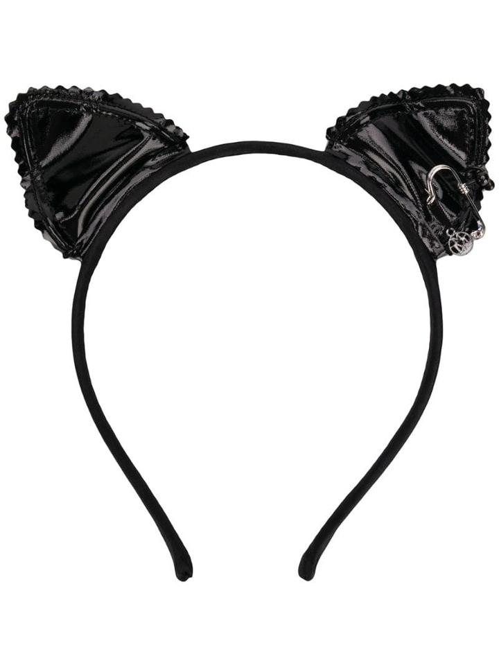 Maison Michel Heidi Cat Headband - Black