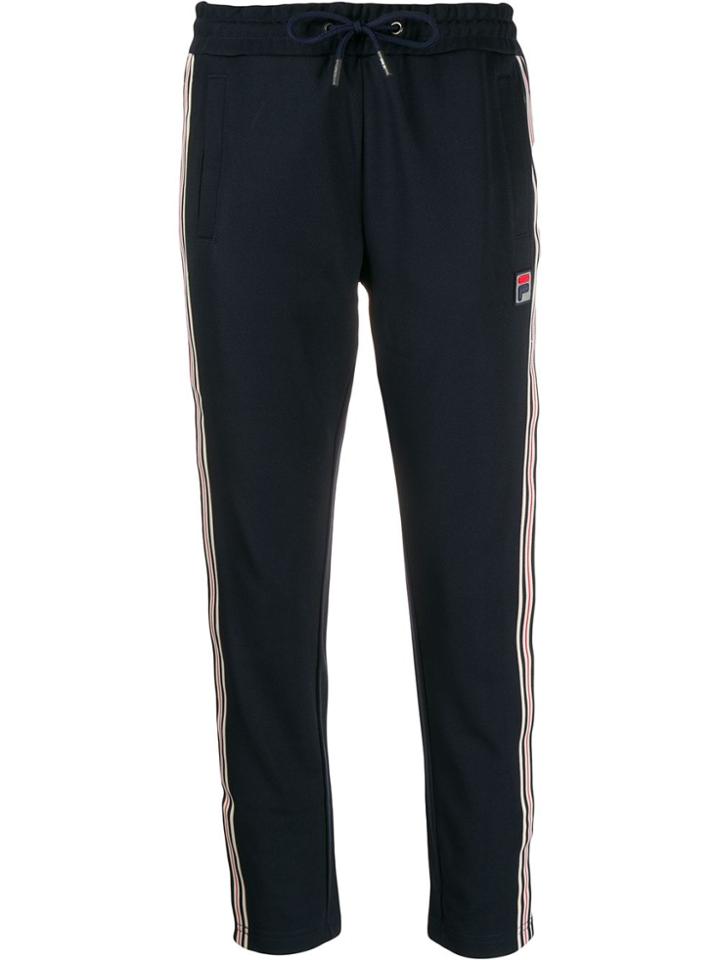 Fila Side-striped Track Pants - Blue