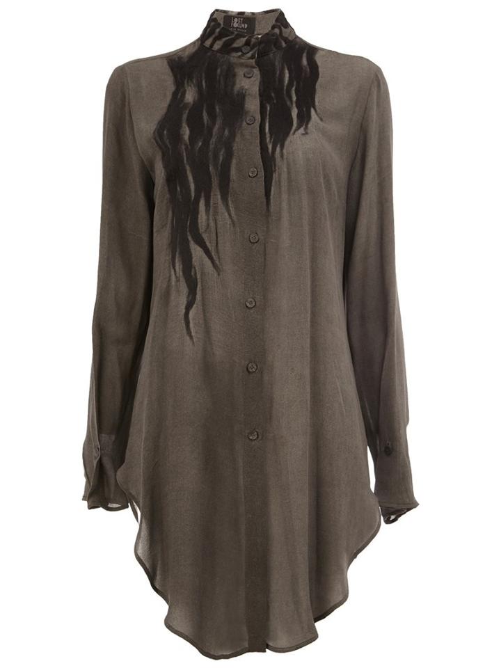Lost & Found Ria Dunn 'cold Black' Shirt
