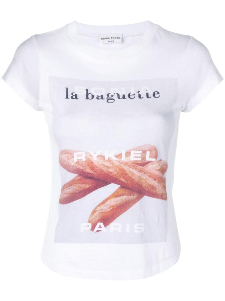Sonia Rykiel 'la Baguette' T-shirt - White