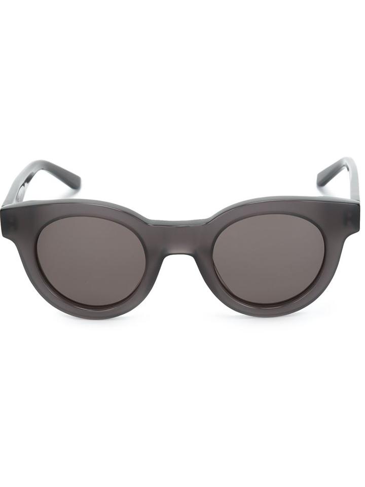 Sun Buddies Type 02 Sunglasses, Adult Unisex, Grey, Acetate