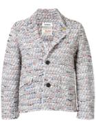 Coohem Blazer Tweed Jacket - Grey