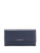 Emporio Armani Classic Long Wallet - Blue