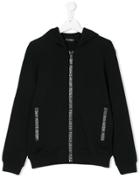 Antony Morato Teen Logo Zip-up Hoodie - Blue
