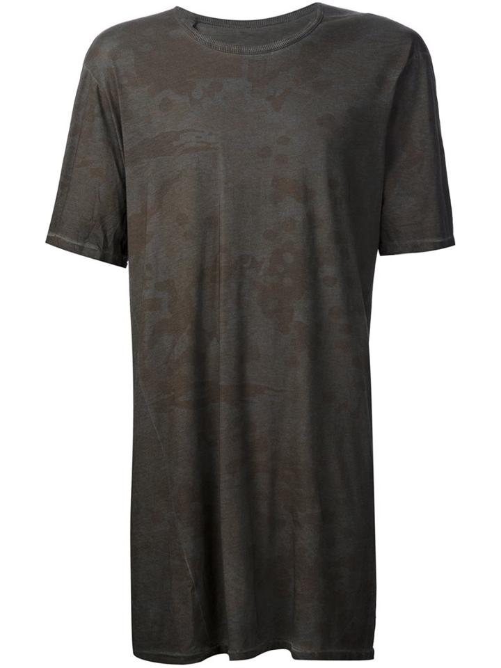 11 By Boris Bidjan Saberi Elongated Shortsleeved T-shirt