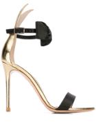 Gianvito Rossi Bow Detail Sandals - Black