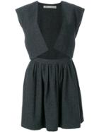Comme Des Garçons Pre-owned Open Front Dress - Grey