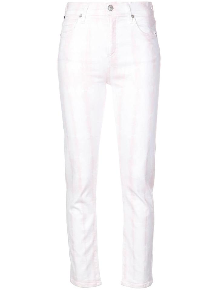 Citizens Of Humanity Skinny Tie Dye Jeans - White