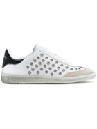 Isabel Marant Grommet-embellished Sneakers - White