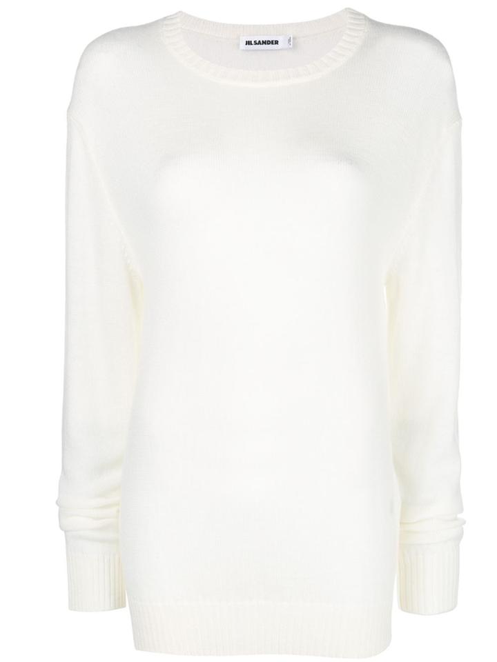 Jil Sander Wool Jumper - White