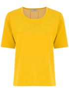 Egrey Panelled T-shirt - Yellow