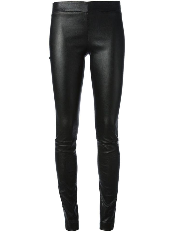 The Row 'moto' Skinny Trousers - Black