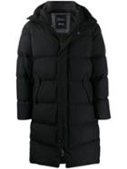 Herno Padded Long Coat - Black