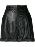 Philosophy Di Lorenzo Serafini Biker Fitted Shorts - Black