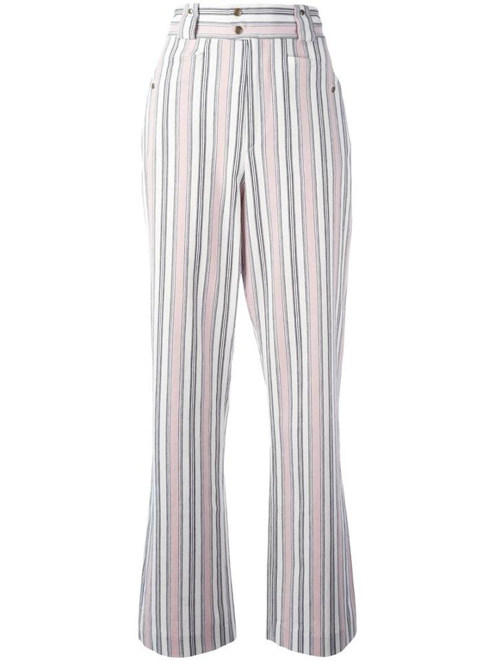 Isabel Marant Selina Trousers, Women's, Size: 40, Nude/neutrals, Cotton