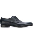 Dolce & Gabbana Classic Derby Shoes, Men's, Size: 41.5, Blue, Calf Leather/leather